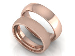 Vestuviniai žiedai "Klasika-1"  Žiedo plotis 4 mm 5